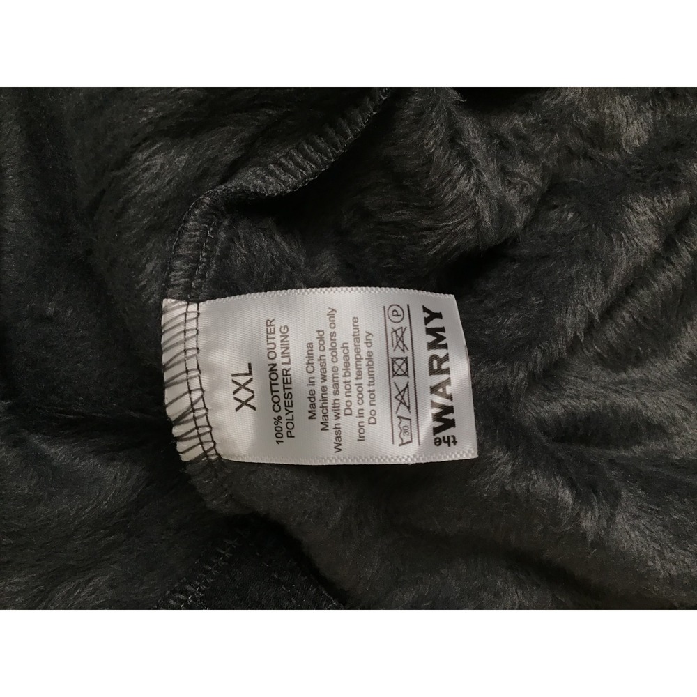 The Warmy Women's‎ Charcoal Grey Fleece Lined Pullover Hoodie NWT Size XXL - Picture 5 of 7